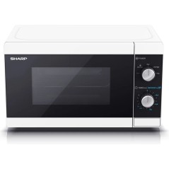 Sharp YC-MS01E-W Microwave Oven - Sleek White Design, Powerful Performance, Easy to Use!